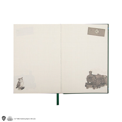 Set Carnet et Stylo Deluxe Monde Magique de Serpentard