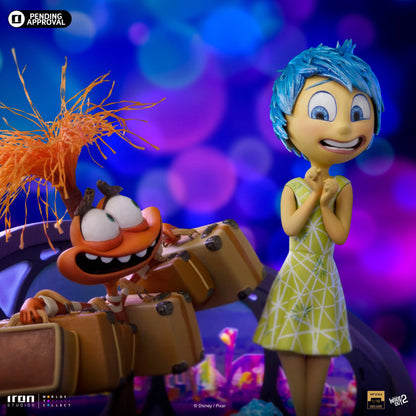 Statue Joy and Anxiety Deluxe - Inside Out 2 - Art Scale 1/10 - The Lion King