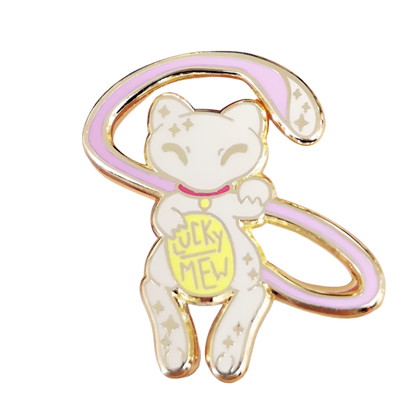 Pin's Chat Chanceux Lucky Mew