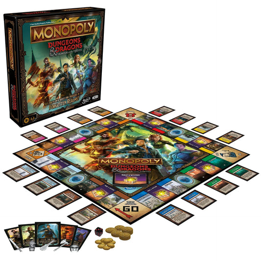 Monopoly Donjons & Dragons L'honneur des Voleurs – vue produit 2