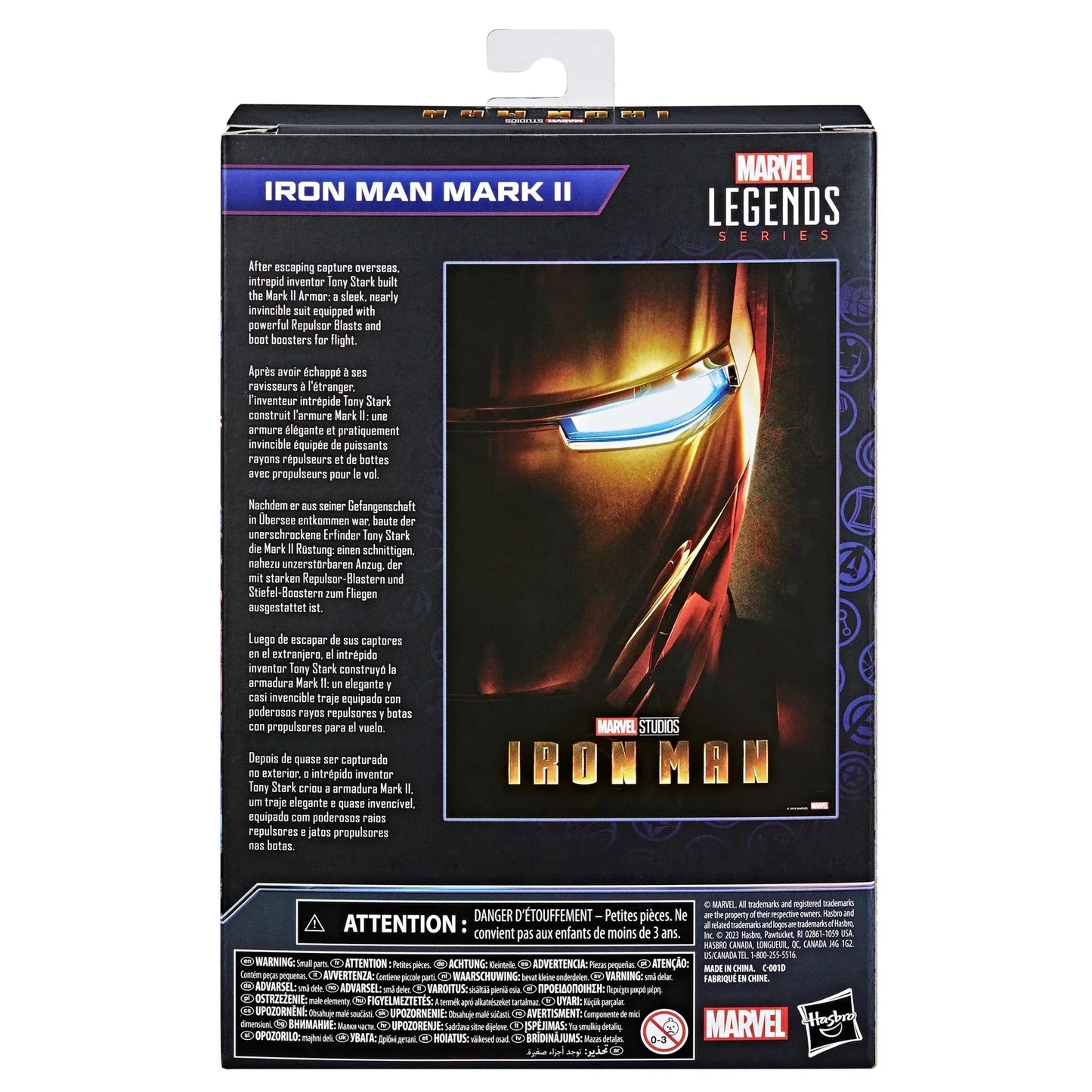 Marvel Legends Series Iron Man Mark II – vue produit 8