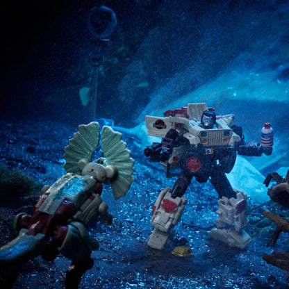 Transformers Collaborative Jurassic Park x Transformers Dilophocon et Autobot JP12 – vue produit 10