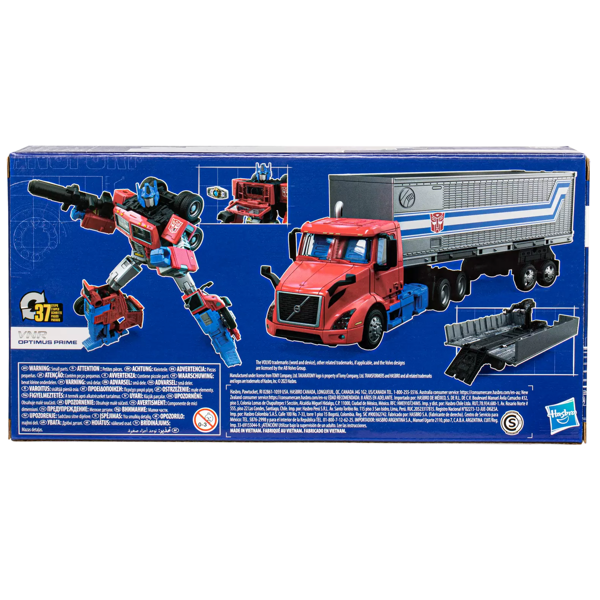 Transformers Generations Volvo VNR 300 Optimus Prime – vue produit 6