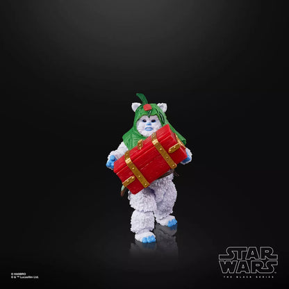 star wars the black series ewok holiday edition hasbro