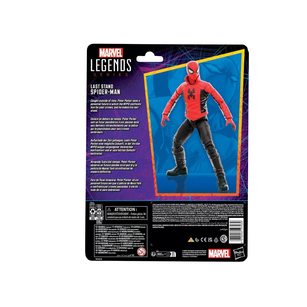 Marvel Legends Series Last Stand Spider-Man – vue produit 8