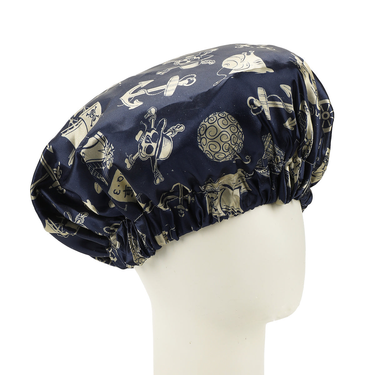 Bonnet de nuit One Piece – Marine bleu marine