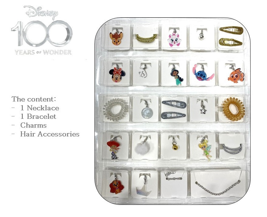 Calendrier de l'Avent Disney 100 Ans - Bijoux & Beauté