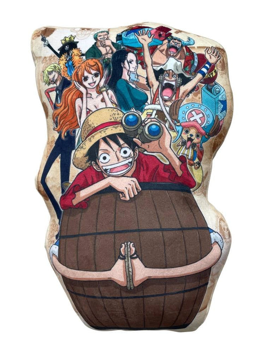 ONE PIECE Luffy et L'équipage Coussin 3D