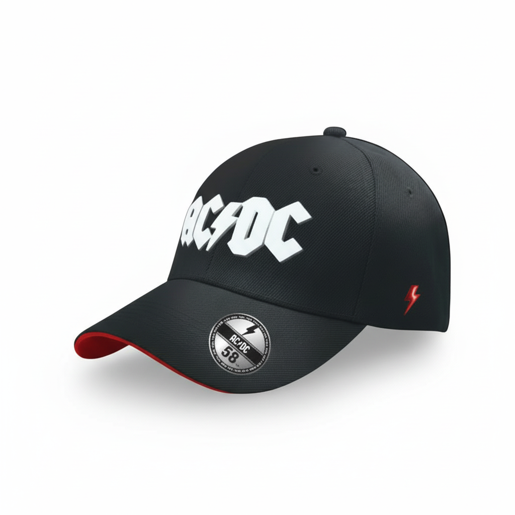 AC/DC - Plug Me In - Casquette de Baseball "Washed"