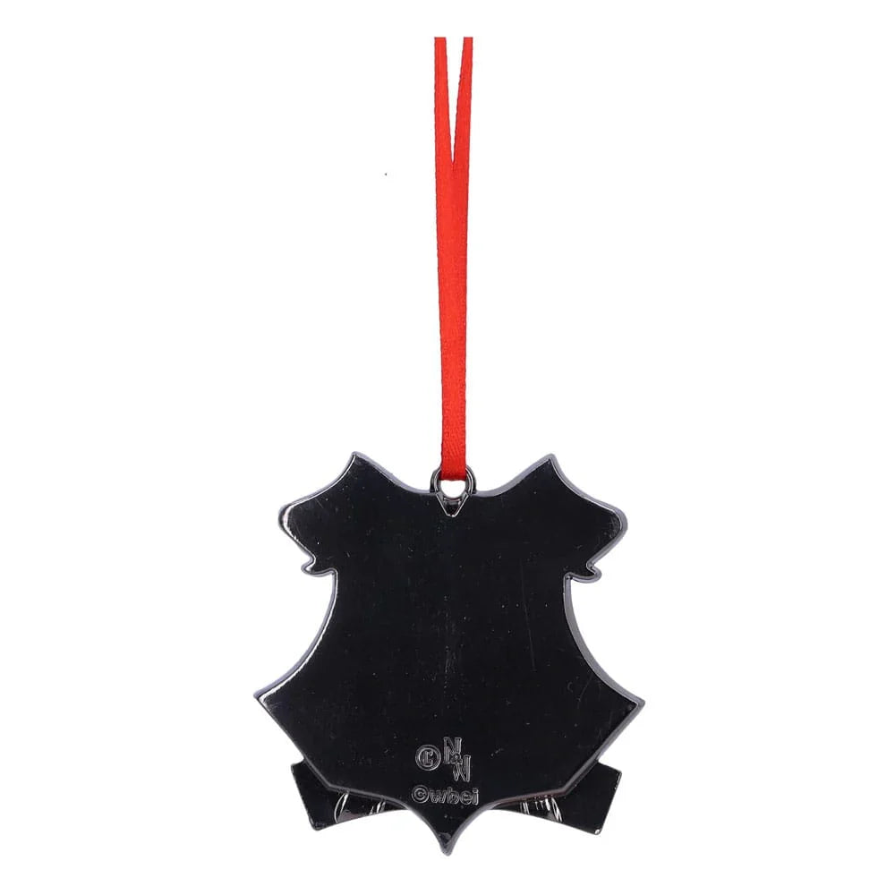 Décoration de Noël Harry Potter - Ecusson de Poudlard (Argent)