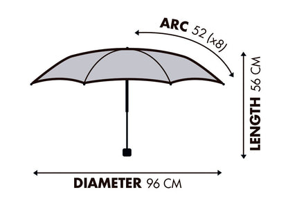 Barbie Foldable Umbrella - Logo - PRE-ORDER*