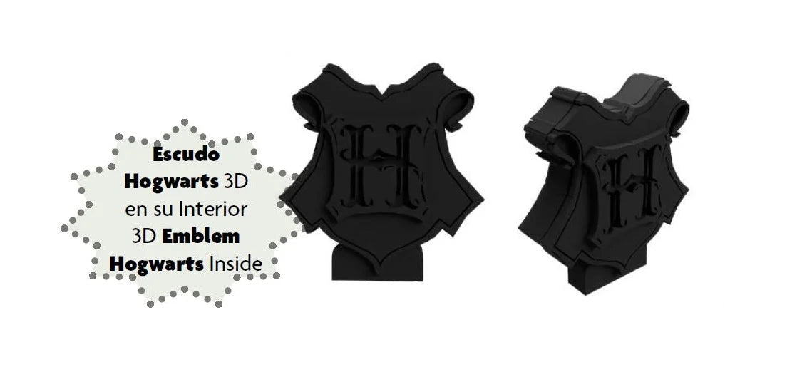 Mug Figurine Intérieur 3D Harry Potter - Serdaigle - PRECOMMANDE*