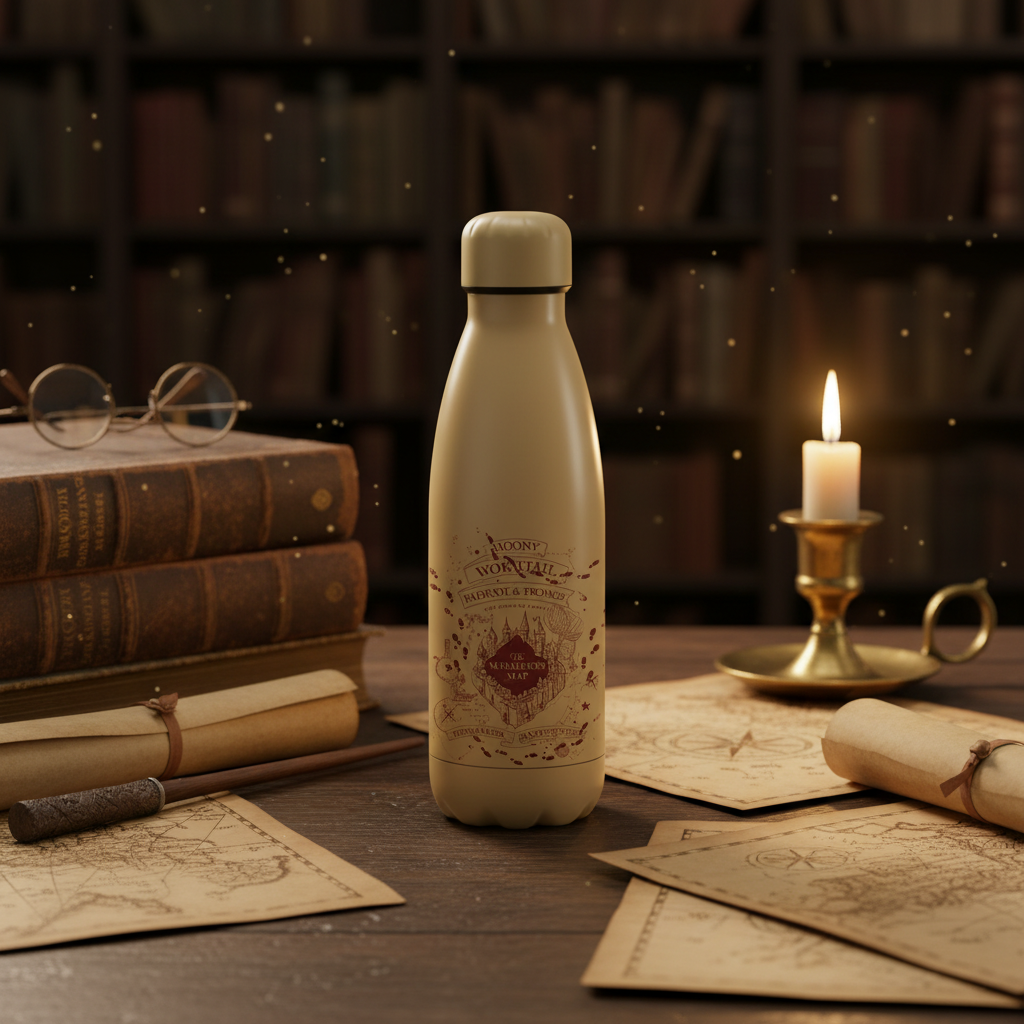 Harry Potter insulated bottle -
 Marauder's Map