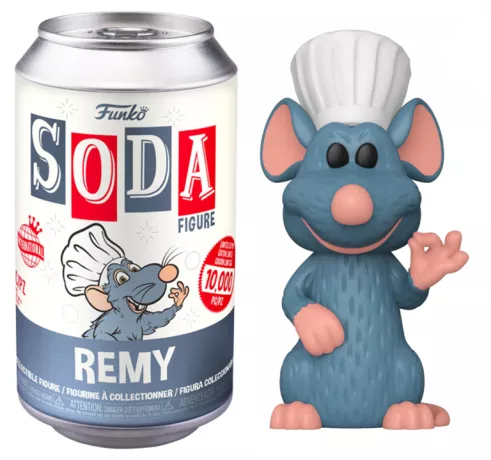RATATOUILLE POP Soda Remy avec Chase