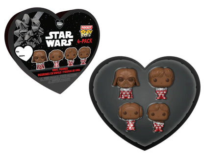 Star Wars Saint Valentin 4-Pack - Pop! Keychain