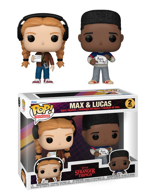 STRANGER THINGS S4 POP TV 2 Pack Max & Lucas