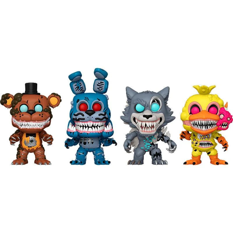 pop five nights at freddys the twisted ones 4 pack