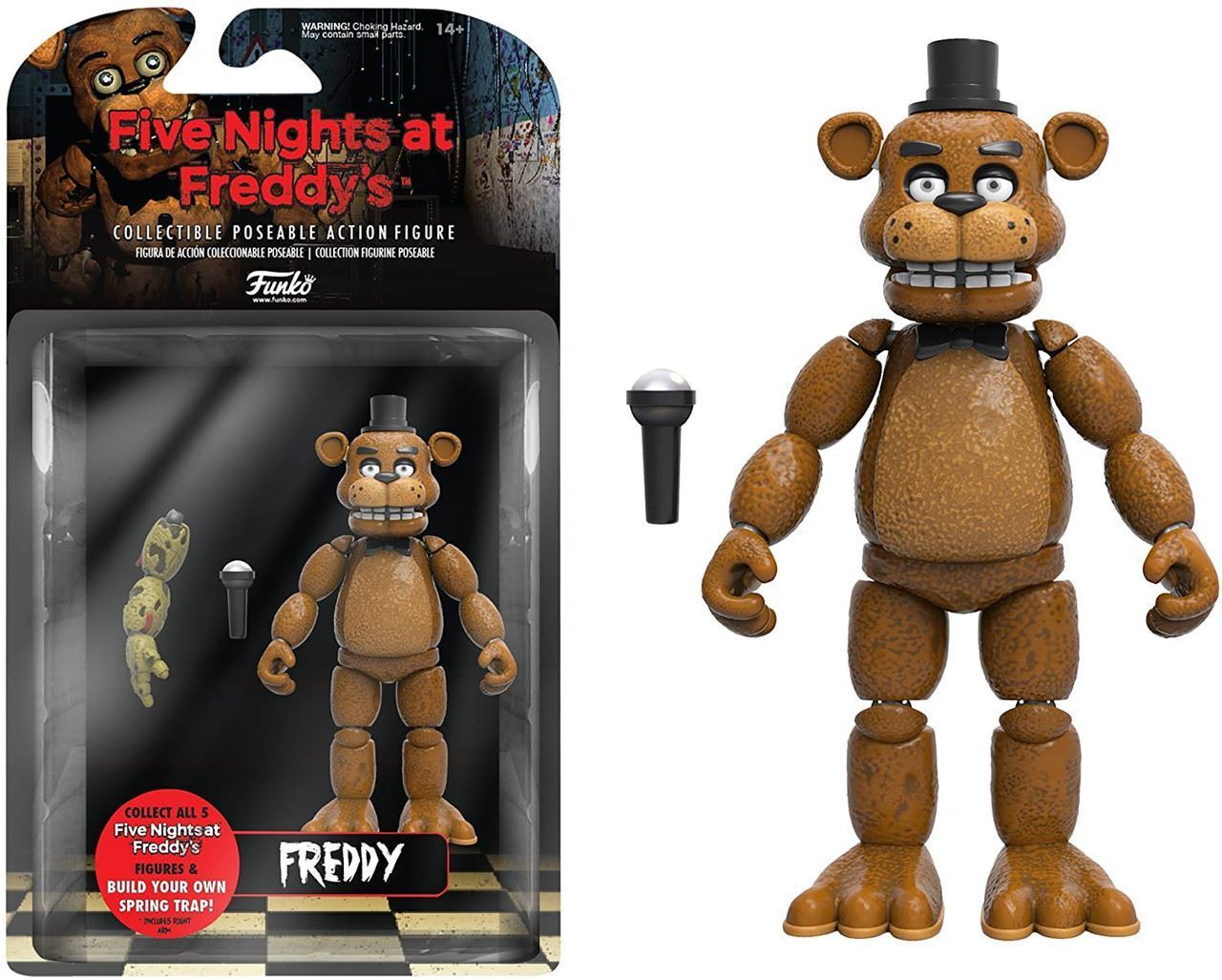 FIVE NIGHTS AT FREDDY'S Freddy Action Figure POP
