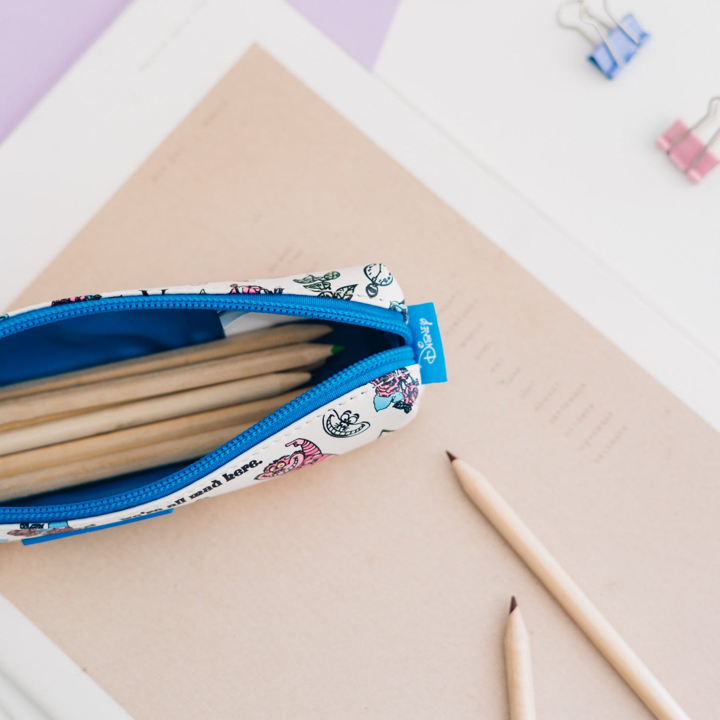 Trousse Rectangulaire Disney - Alice au Pays des Merveilles