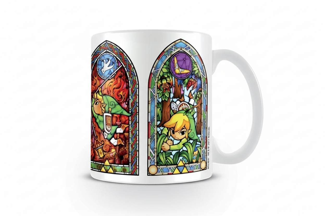 Legend of Zelda Stained Glass Mug 
