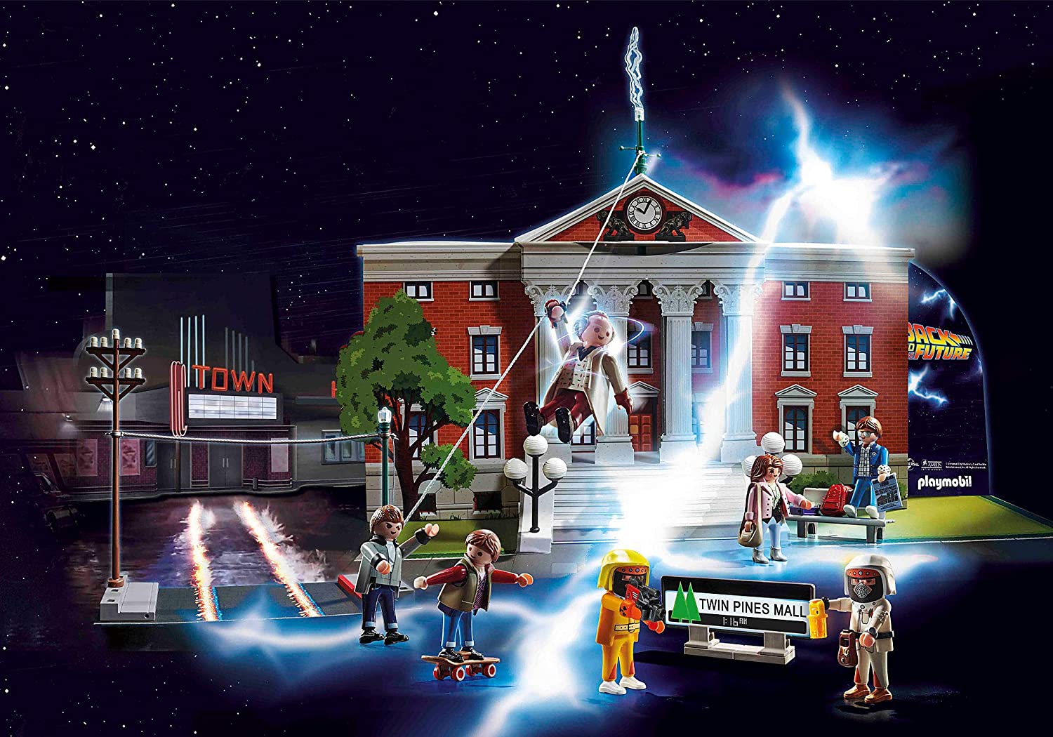 BACK TO THE FUTURE Advent Calendar 'PLAYMOBIL' REPROD – le
