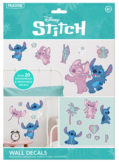 Lilo and Stitch Wall Stickers - Stitch and Angel - PRE-ORDER*