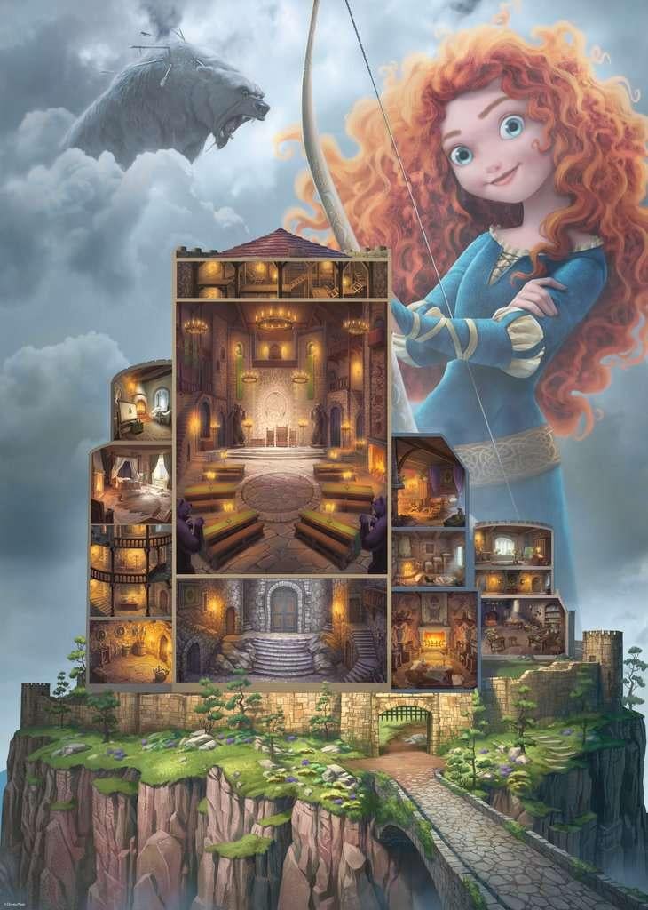 Puzzle Disney Castle Collection - Merida