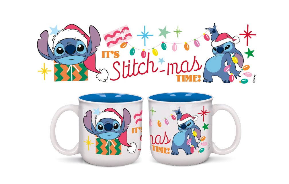 STITCH-MAS Joyeux Noël Mug Breakfast 420ml