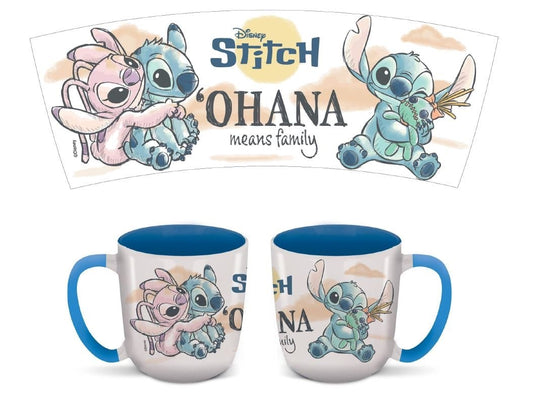STITCH & ANGEL Ohana Mug Elite Intérieur Coloré 384ml