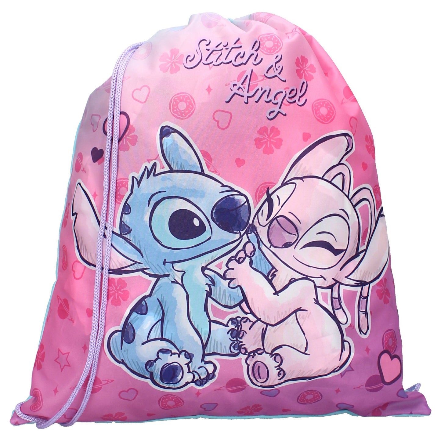 Sac de Gym Stitch & Angel - Hello Cutie