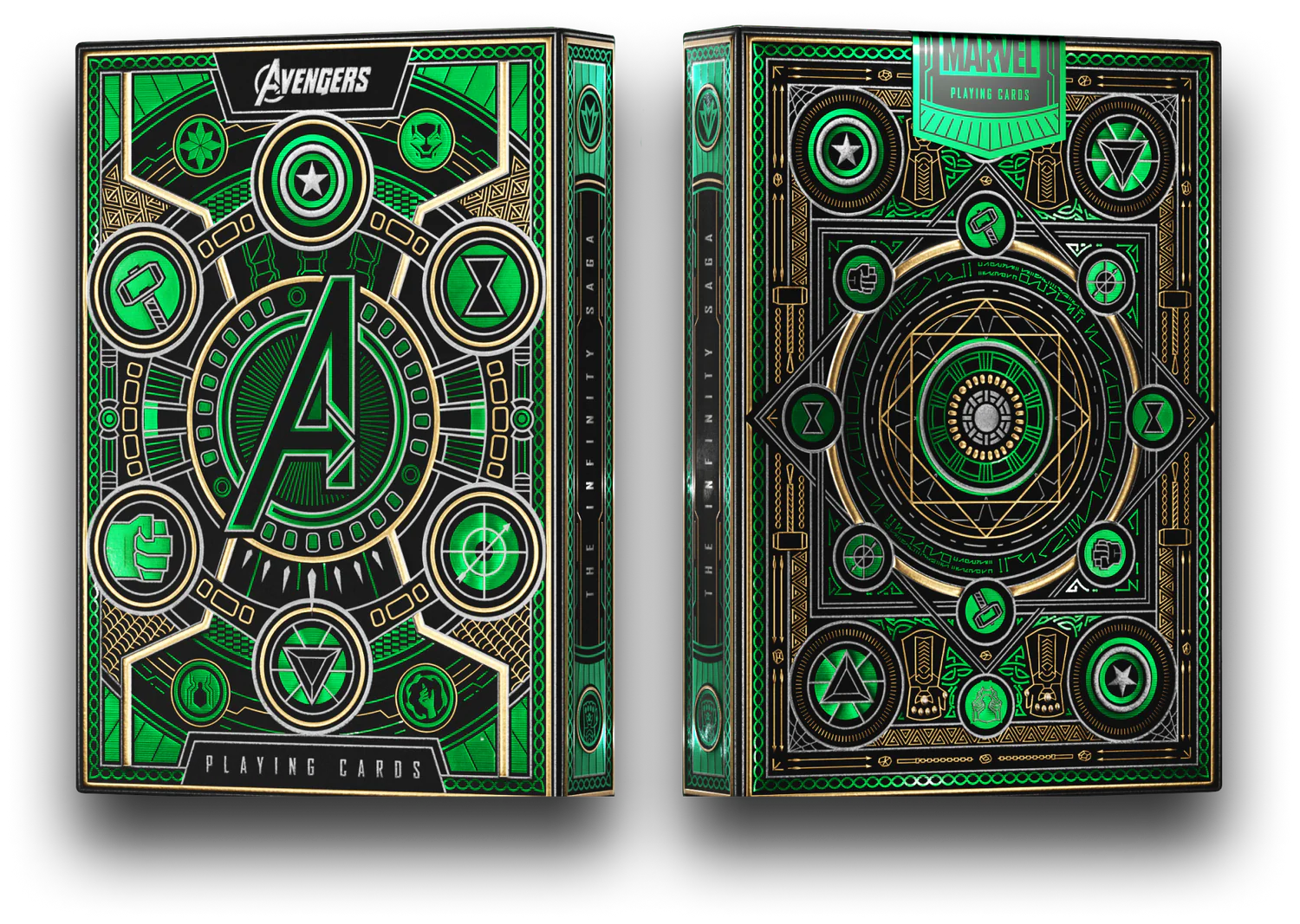 avengers green edition playing cards theory11