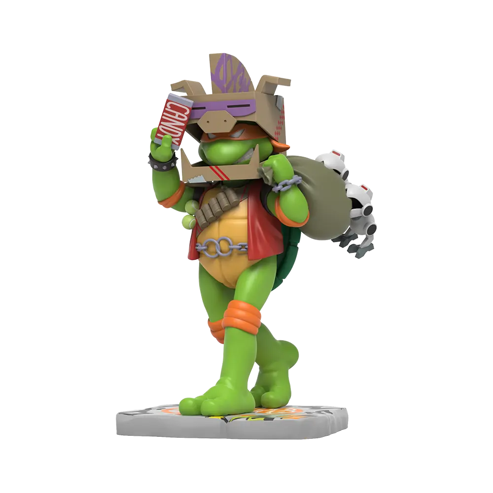 remixx teenage mutant ninja turtle michelangelo cowa boo nga mighty jaxx