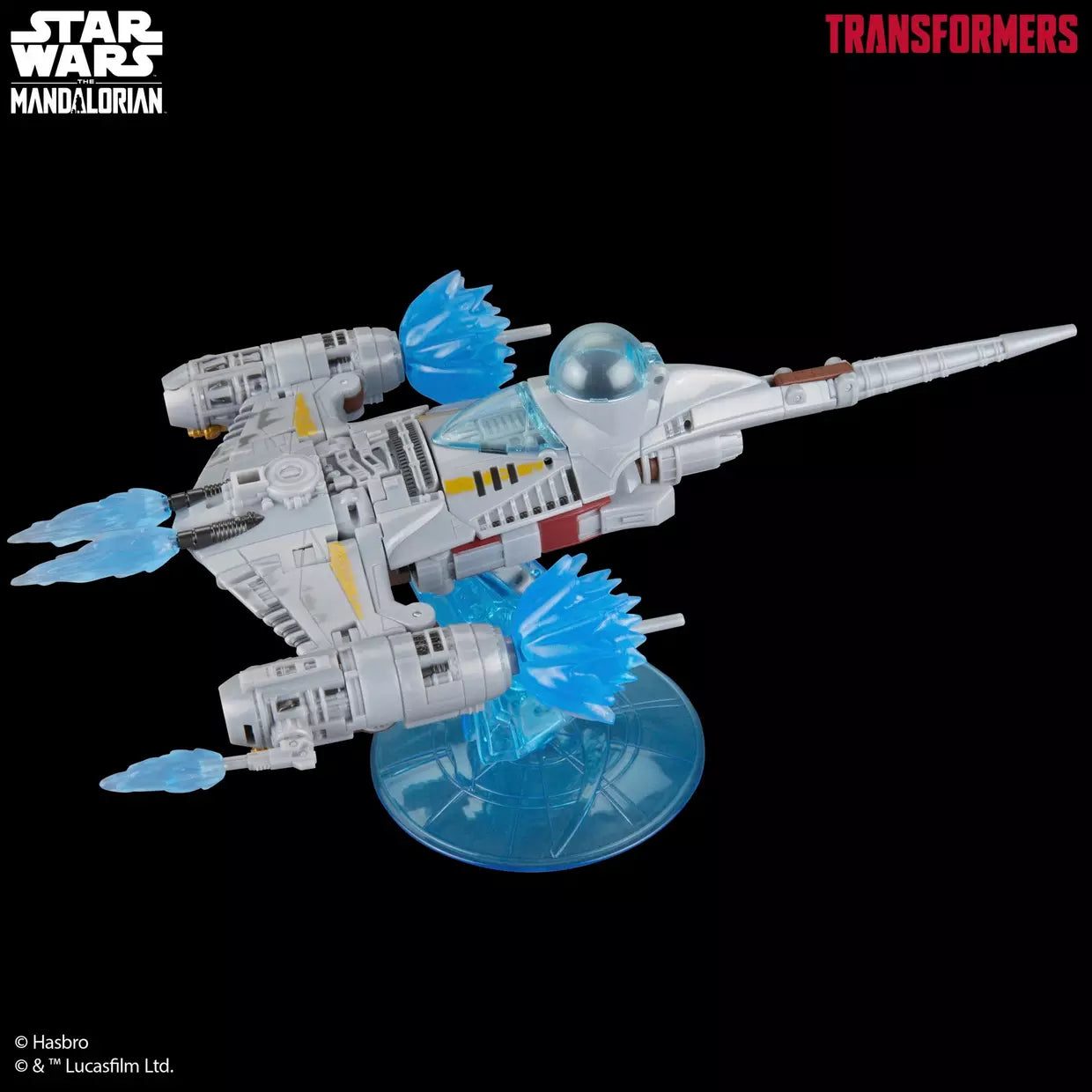 transformers collaborative star wars the mandalorian™ n 1 starfighter hasbro