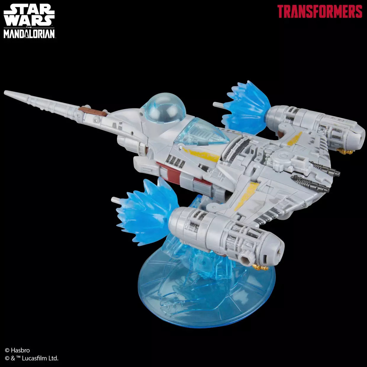 transformers collaborative star wars the mandalorian™ n 1 starfighter hasbro