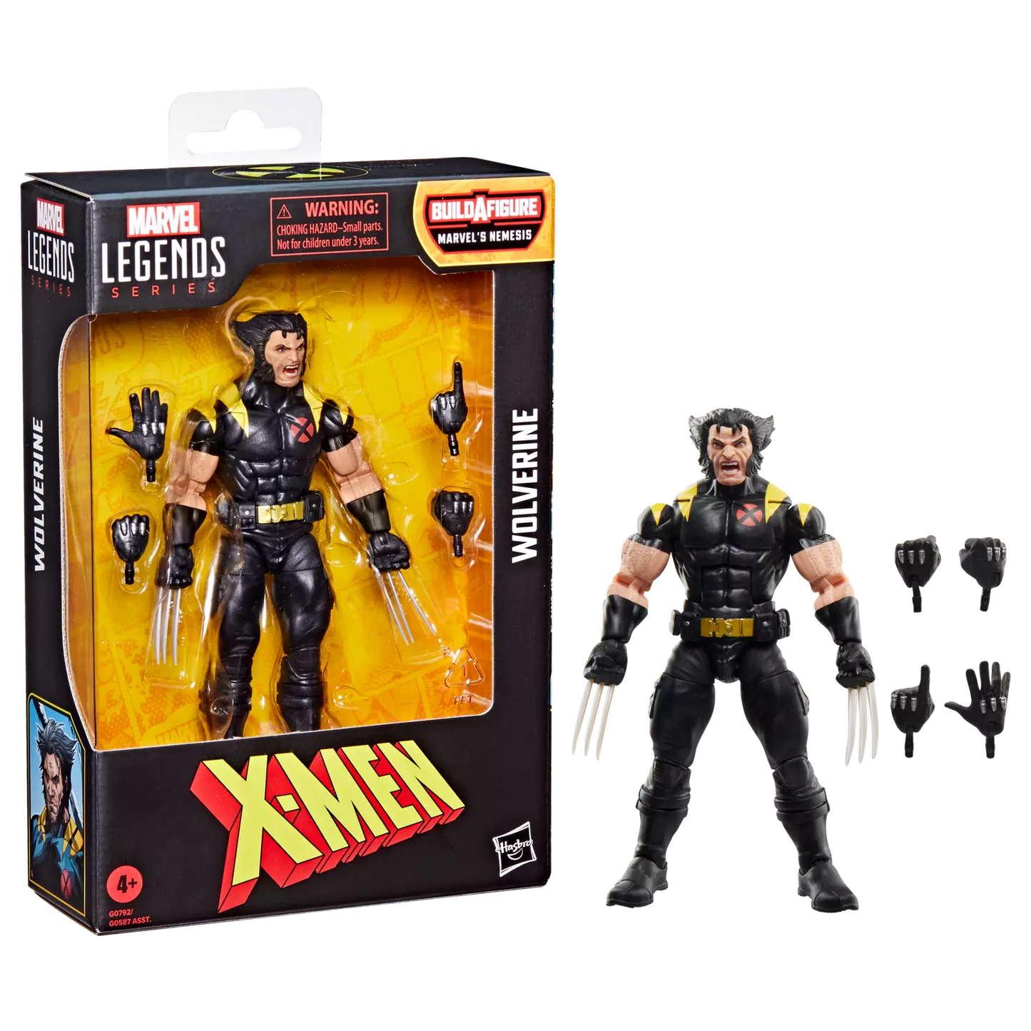 marvel legends series x treme x men wolverine hasbro