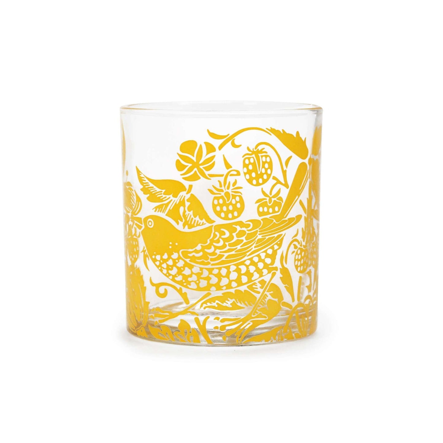 Gobelet en verre William Morris - Quince jaune