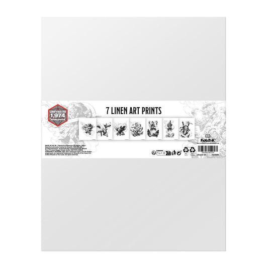 Set de lithographies Dungeons & Dragons