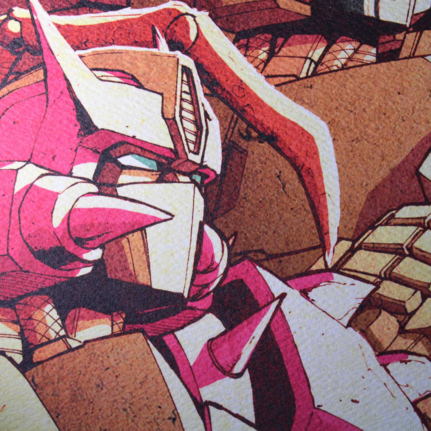 Affiche collector Transformers - Optimus Prime A3