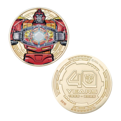 Transformers: The Movie – Limited Edition 40th Anniversary 24k Gold Plated Presentation Coin