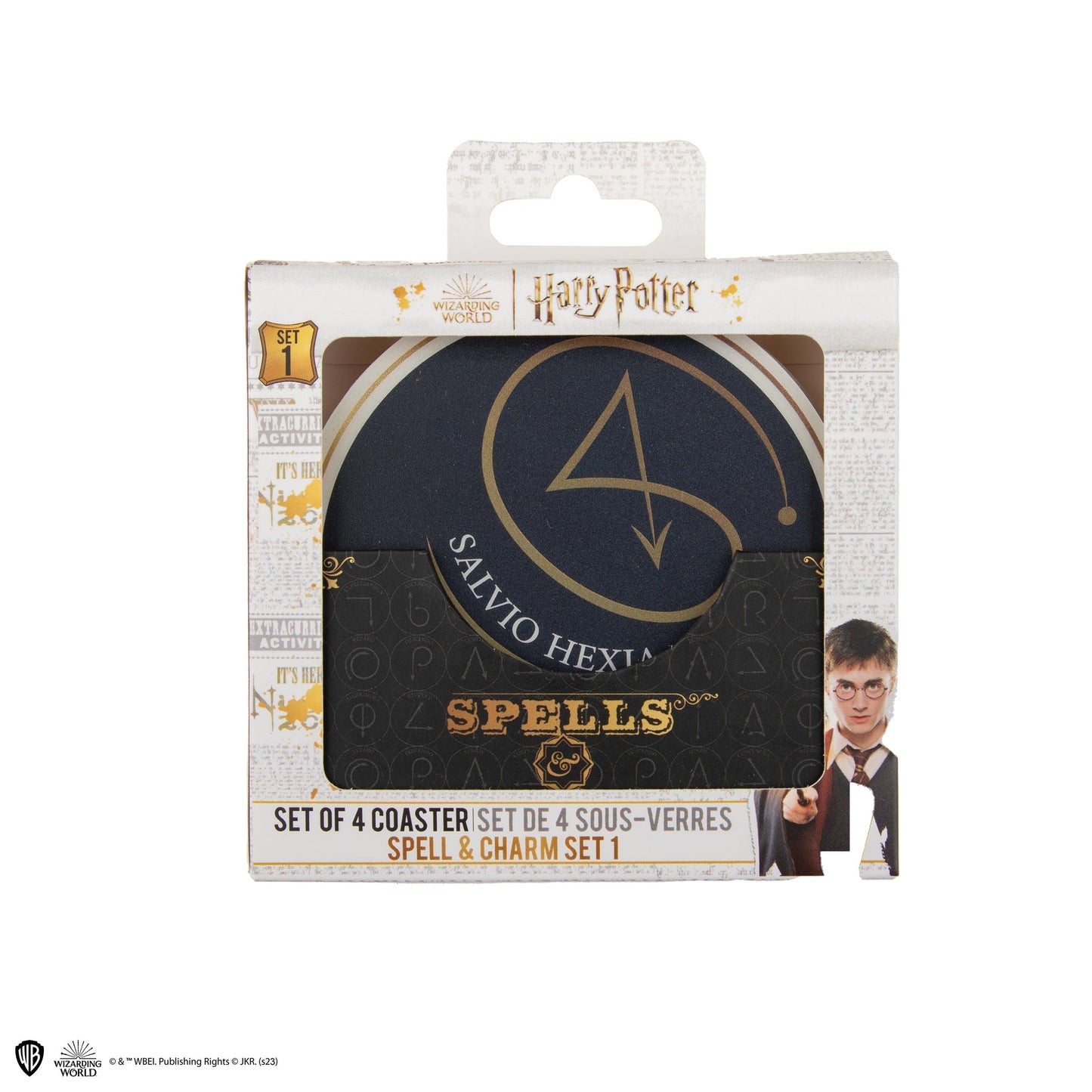 Set de 4 Sous-verres Sortilèges et Enchantements Série 1