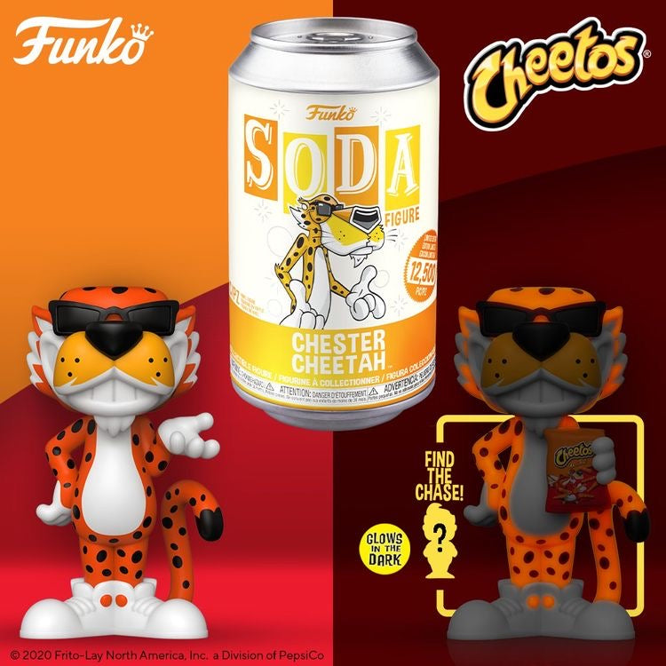 Vinyl SODA Chester Cheetah