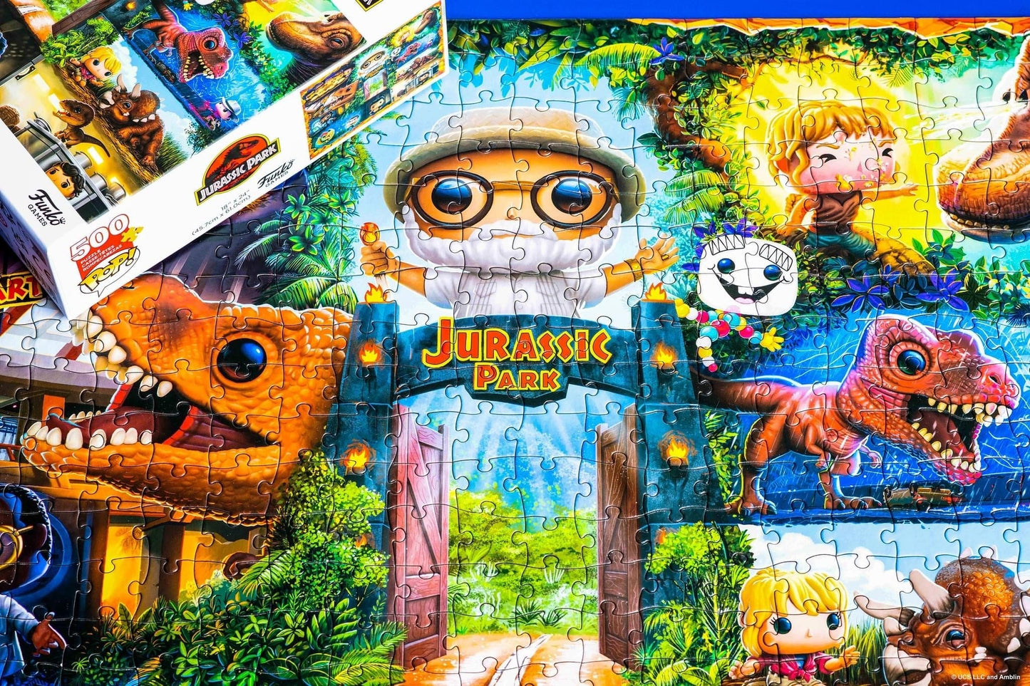 Puzzle Funko POP! Jurassic Park - présentation