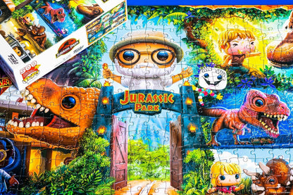 pop puzzle jurassic park