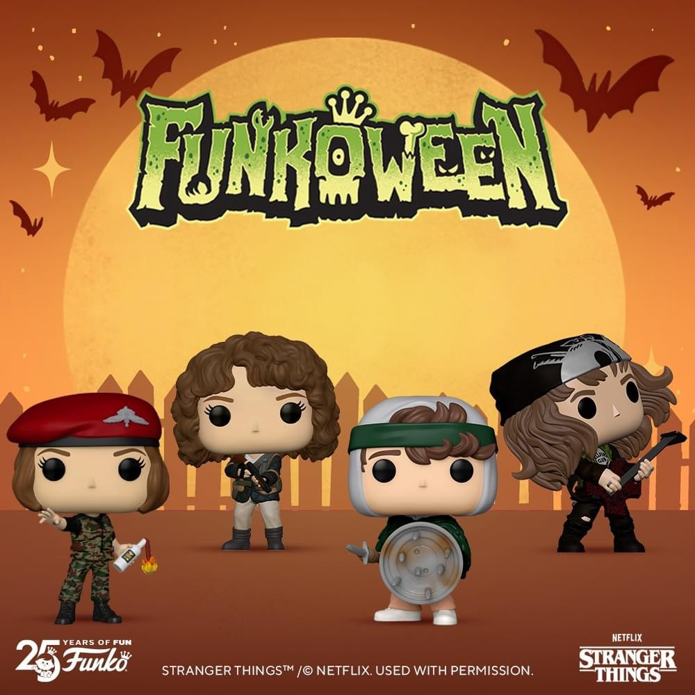 STRANGER THINGS S4 POP N° 1463 Chasseur Dustin avec Bouclier et