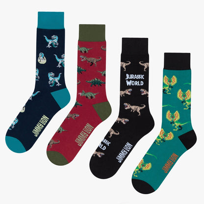 Coffret Chaussettes Jurassic World 4-Pack