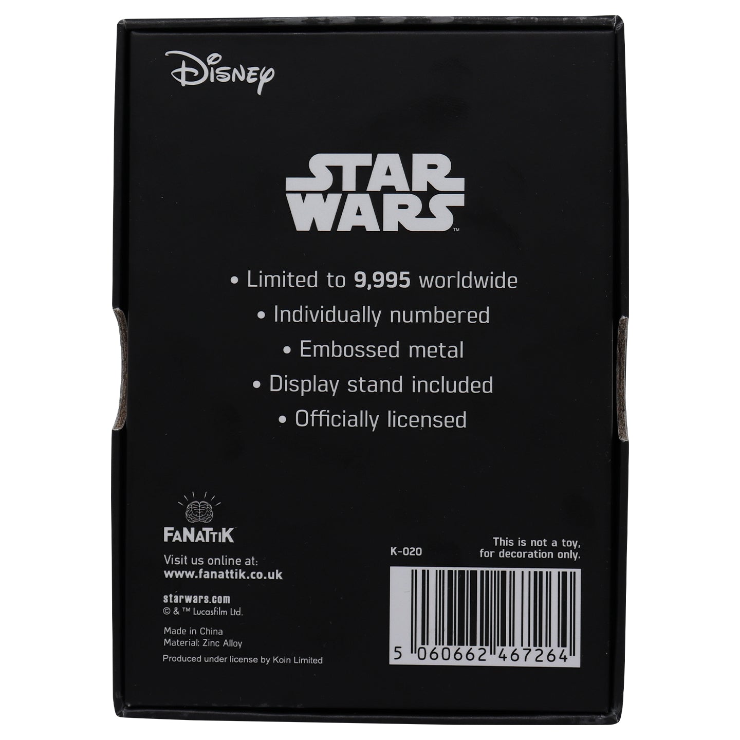 Lingot collector Star Wars - Millennium Falcon