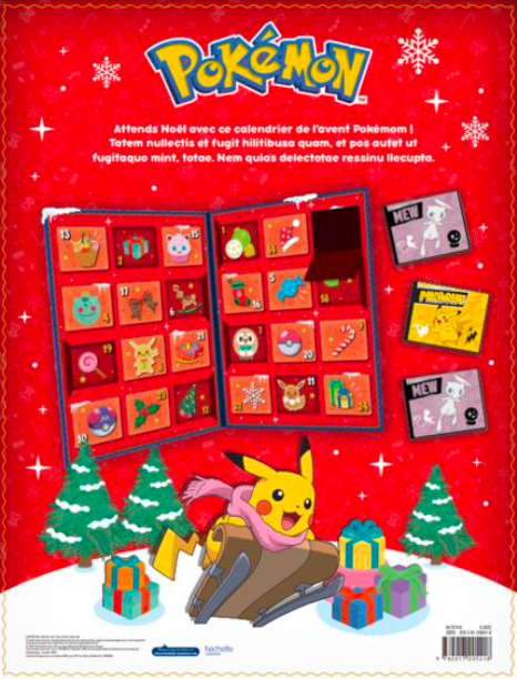 Calendrier de l'Avent Pokémon - 24 mini-guides Hachette Jeunesse – le  Comptoir du Geek