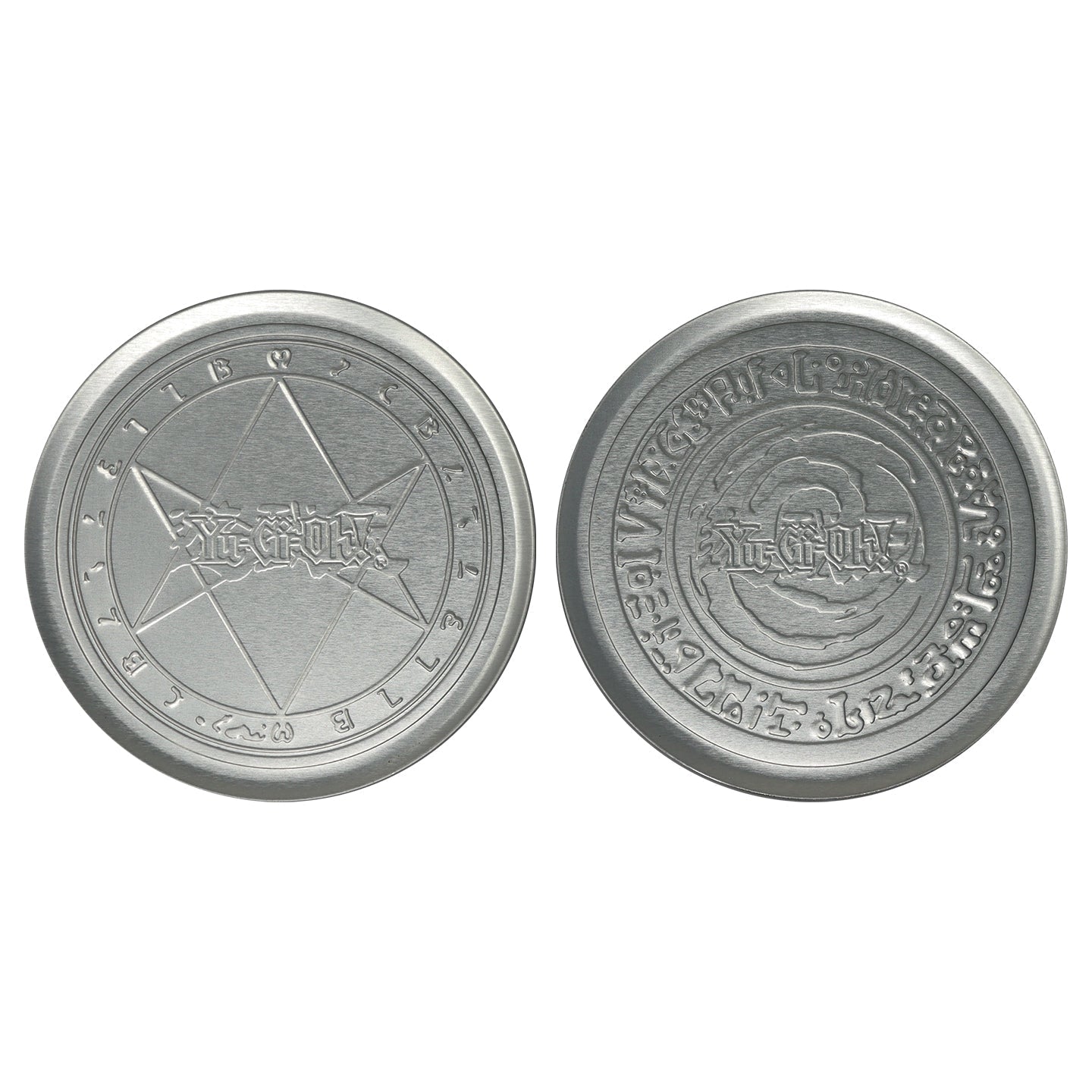 Set de 4 sous-verres métal embossés Yu-Gi-Oh!