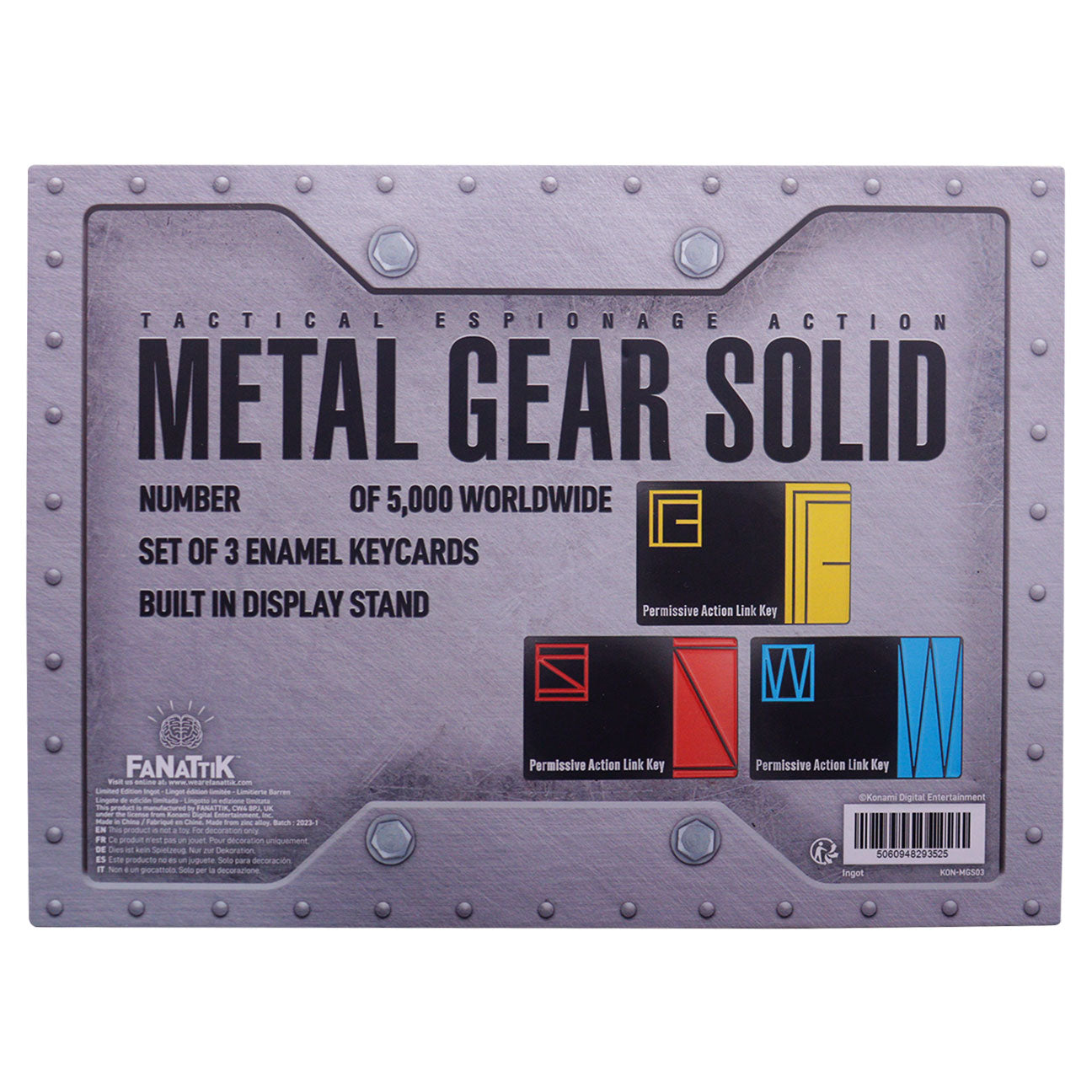 Objet collector Metal Gear Solid - Set of 3 Key CardsCObjet collector Metal Gear Solid - Set of 3 Key CardsoObjet collector Metal Gear Solid - Set of 3 Key CardsfObjet collector Metal Gear Solid - Set of 3 Key CardsfObjet collector Metal Gear Solid - Set of 3 Key CardsrObjet collector Metal Gear Solid - Set of 3 Key CardseObjet collector Metal Gear Solid - Set of 3 Key CardstObjet collector Metal Gear Solid - Set of 3 Key Cards Objet collector Metal Gear Solid - Set of 3 Key CardspObjet collector Metal Gear