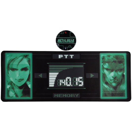Desk pad XL & set de sous-verres Metal Gear Solid